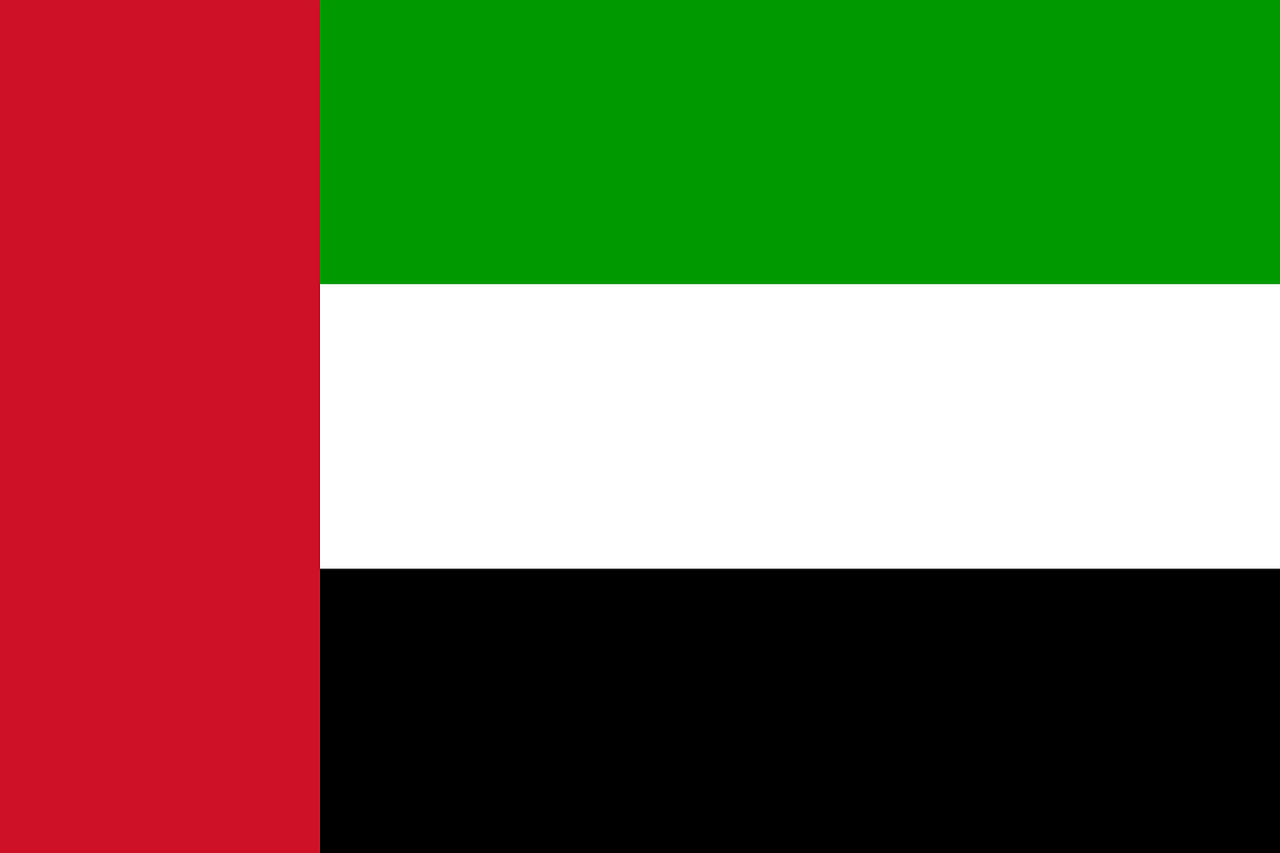 united arab emirates, flag, national flag